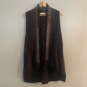 Anthropologie Sleeping on Snow Sweatervest